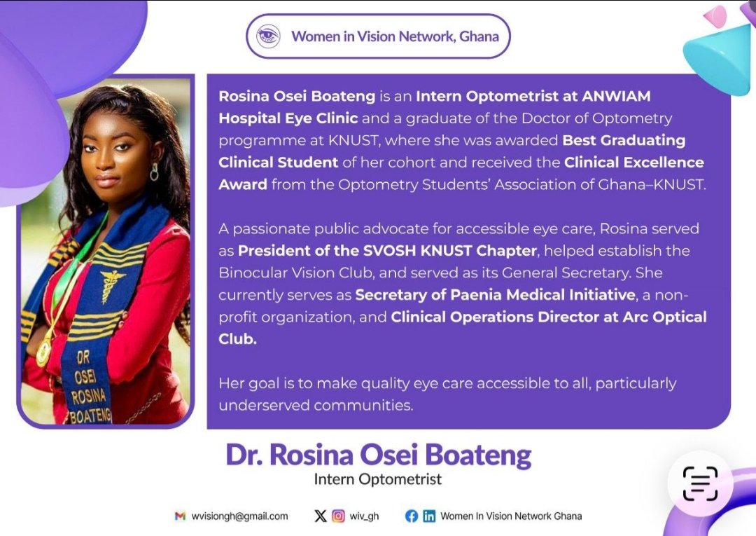 wiv_gh's tweet photo. Happy New month WiV_GH💫🥳. We are proud to recognize and celebrate Dr. Boateng as Woman in Vision for September 🥳💜.
#Be_inspired https://t.co/KcAP0kdjT8