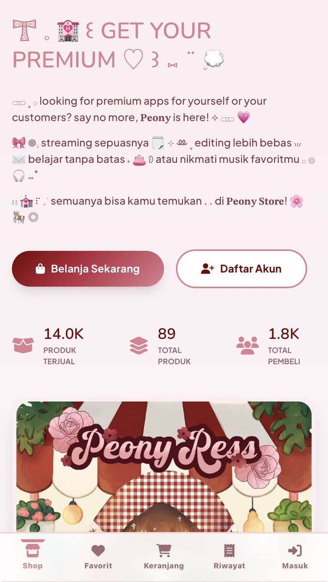 cutfys's tweet photo. Rilis juga web order ini 😂 menguras tenaga bgt 🫠 tapi happy pas liat antusias warga peony😍🌺 tambah satset bisa bulk order dan gacape cek stok kayak di b0t wa. Smg nambah lg fitur lengkap lainnya😇✌🏻

Ada yg tertarik jadi warga peony ????💆🏻‍♂️ tapi wajib BA ya me tidak acc ba baru dulu🙂‍↕️🤗