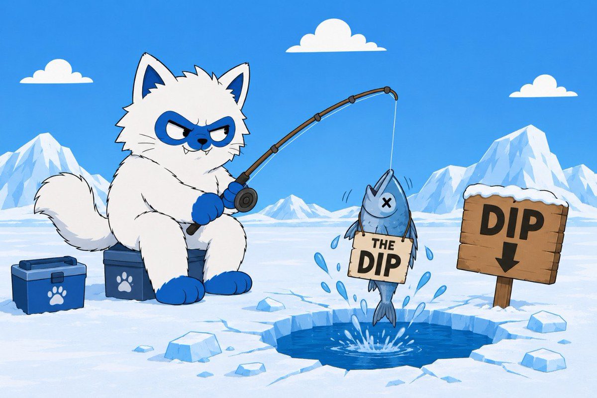 THEYetiCat's tweet photo. The best opportunities are in the dips. ❄️❄️❄️

This is the time to bring in new YETIS

#Robinhood $YetiCat $CashCat #Eth https://t.co/0jP5VyK4vI