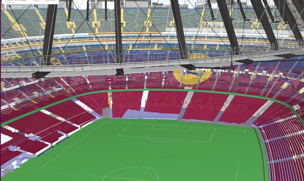 serdelbarca_'s tweet photo. IMPRESIONANTE: Se filtran imágenes en 3D del proyecto del Camp Nou. Va a ser espectacular! 😍🔵🔴 https://t.co/J4KhcTGgYi