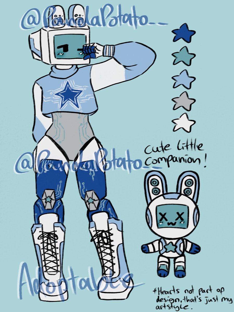 PandaPotato__'s tweet photo. Bunny TV Head Adoptable available on my VGen now!! Link in bio and thread 🐰📺
#adoptable #vgen #vgenadoptable https://t.co/W8NS9kkm5N