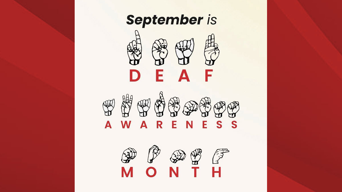 BridgeMulti's tweet photo. September is National Deaf Awareness Month, a time to celebrate the cultural identity, heritage, and achievements of Deaf, Hard of Hearing, and Deafblind. Bridge Multimedia is pleased to promote the importance of Deaf Awareness Month. #accessibility #A11Y https://t.co/kvkqYbLkBQ https://t.co/KXjXY2ESza