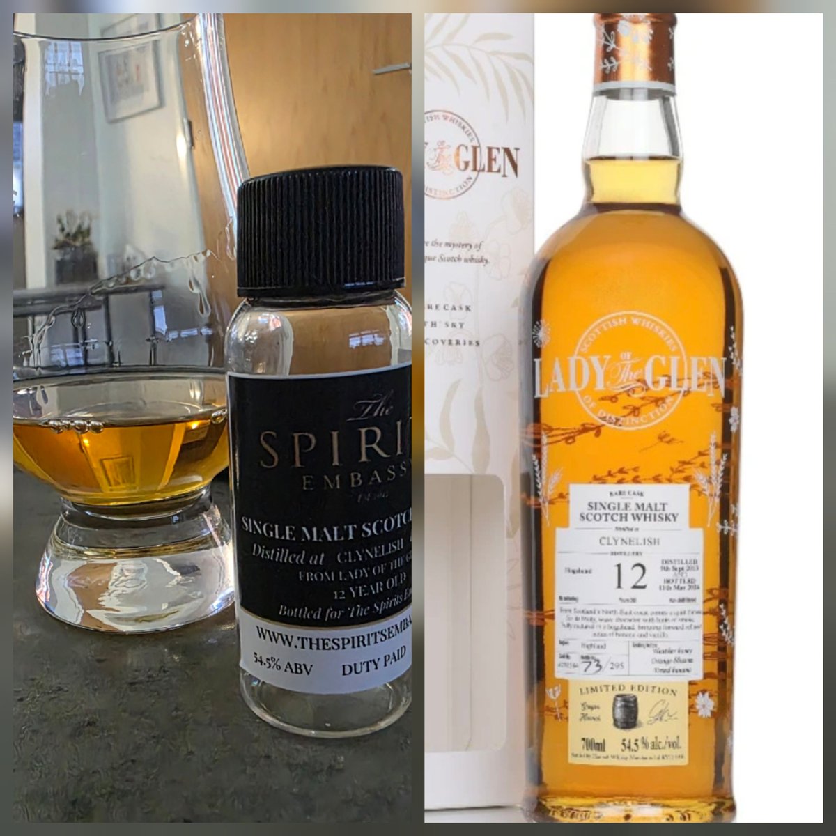 dnisbet250's tweet photo. #Dram224 of #Dram366
#Clynelish by @Lady_ofthe_Glen
Nose - peaches, grapefruit, honey
Taste - honey, wheat, apples, pears, melon
Afters - into dry apples skins
8
#BuyADram Yes
#BuyABottle Yes
#Scotch #Whisky #SingleMalt #SingleCask https://t.co/oCXn5G7jtf