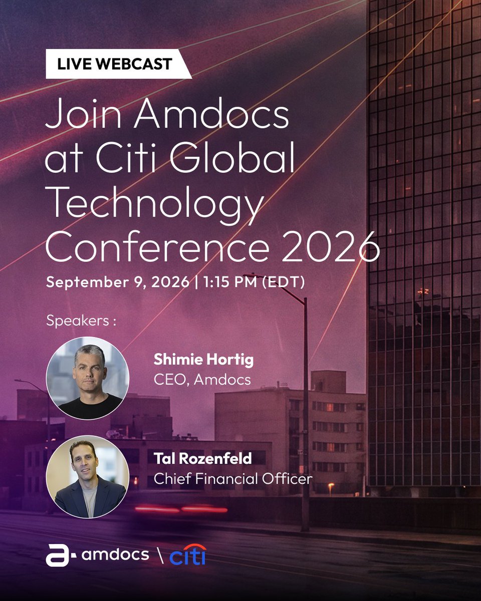 Amdocs tweet picture