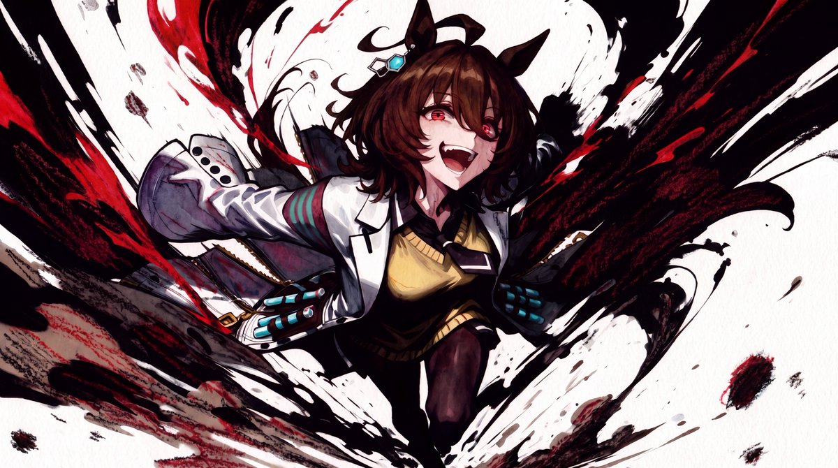 fd_at_ai's tweet photo. アグネスタキオン / Agnes Tachyon https://t.co/LJMRFnjn3f