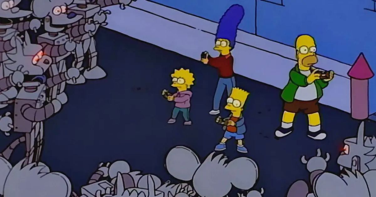 thecwasangry's tweet photo. Die Simpsons haben es halt schon wieder vorausgesehen https://t.co/P3x5lToyZL