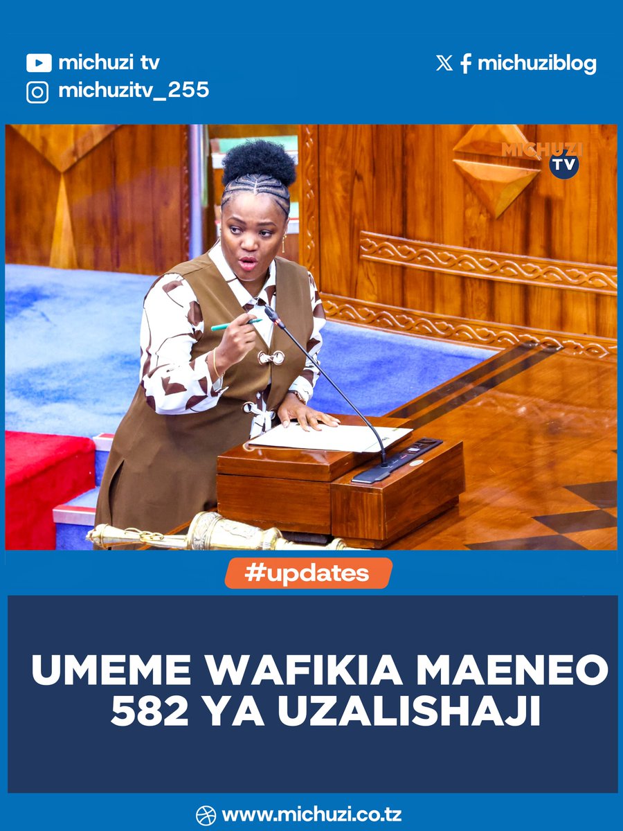 michuziblog's tweet photo. #michuzitv_updates :-Serikali kupitia Wakala wa Nishati Vijijini (REA) imefikisha umeme katika maeneo 582 ya wachimbaji wadogo, kilimo na viwanda Tanzania Bara, kupitia mradi wenye thamani ya Sh bilioni 115.
👇
https://t.co/ZQ656RcPfw https://t.co/O7ogr53OKP