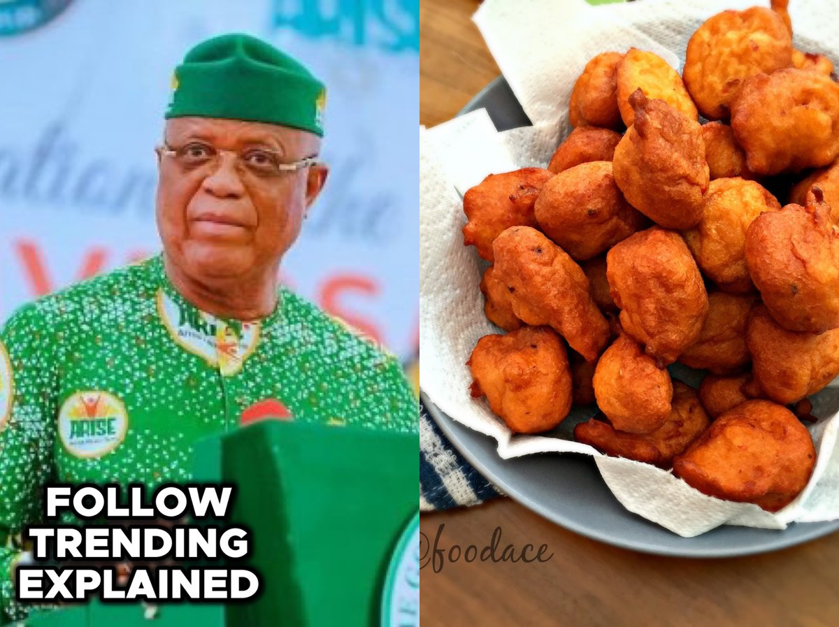 TrendingEx's tweet photo. “Back in the days I used to sell Akara. People working in Exxon Mobil every morning used to buy our akara burger. I made atleast ₦10 million monthly from that bread and akara business. You just have to be committed in whatever you do.”

— Governor Umo Eno motivates youths https://t.co/SX9pVlV5ca