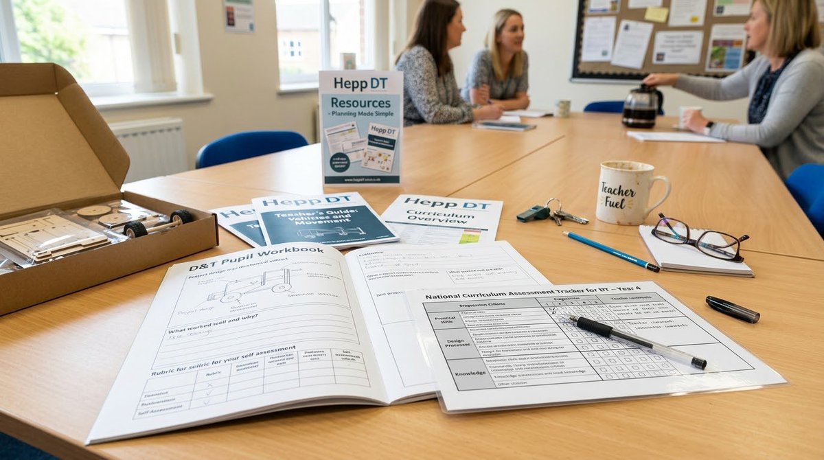 heppdt's tweet photo. D&amp;T curriculum coverage without the paperwork headache! 📋🖊️
Every Hepp DT material kit includes design/evaluation sheets, step-by-step guides, and built-in NC assessment trackers.
Show progression, satisfy Ofsted, and keep your workload manageable! 📦✨
#DTteachers #HeppDT https://t.co/BdMxUsLbw6