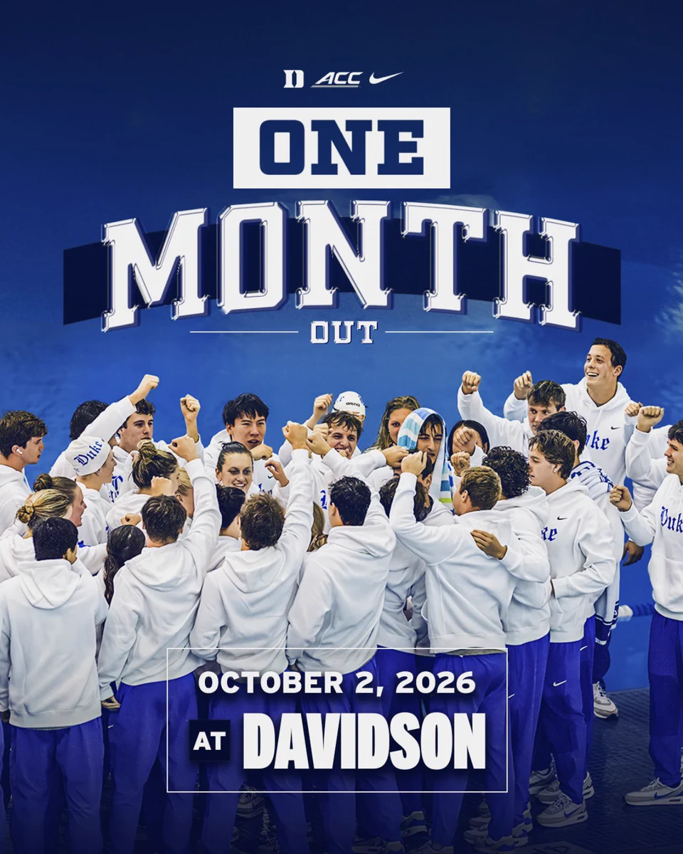 Group Photo of Duke Swimming & Diving Team
