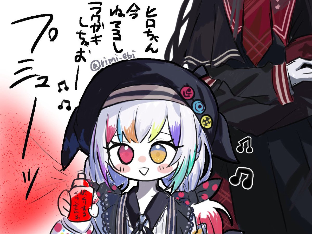 rimi_ebi's tweet photo. #まのさば二次創作 
 寝れないから落書きしたよ https://t.co/PicMIy5Eg5