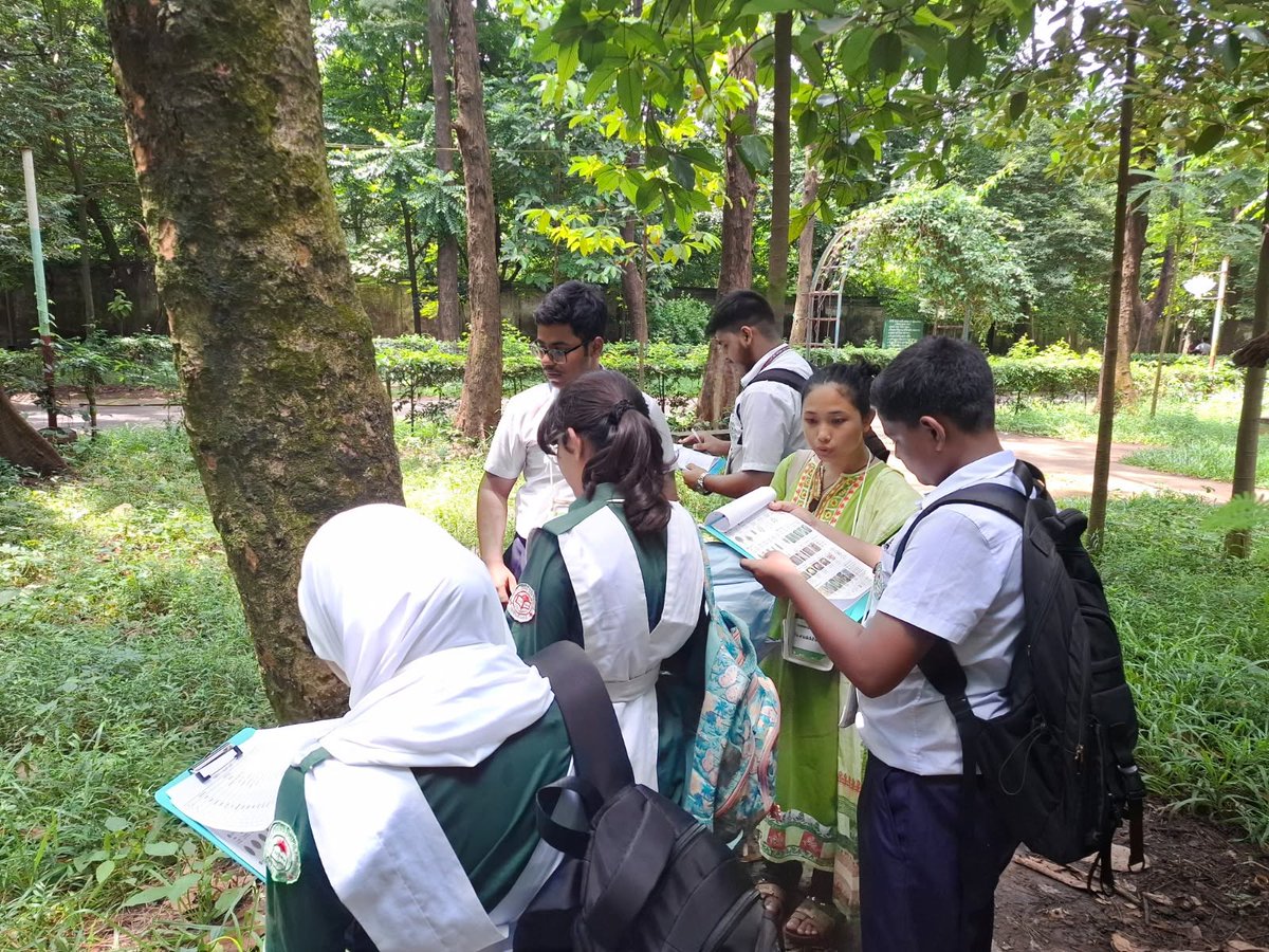 probhaaurora's tweet photo. #ProbhaAurora is proud to implement this initiative, creating hands-on opportunities for young people to connect with nature, explore biodiversity & build the knowledge, curiosity & responsibility needed to become future stewards of our natural environment. #KOICA #KIDC #FEE https://t.co/zwUM1aqarH