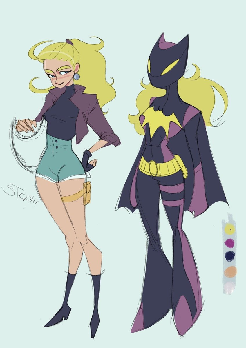 pandeplatanou's tweet photo. Steph redesign :)
#batgirl #dccomics https://t.co/Lb4M6swojW