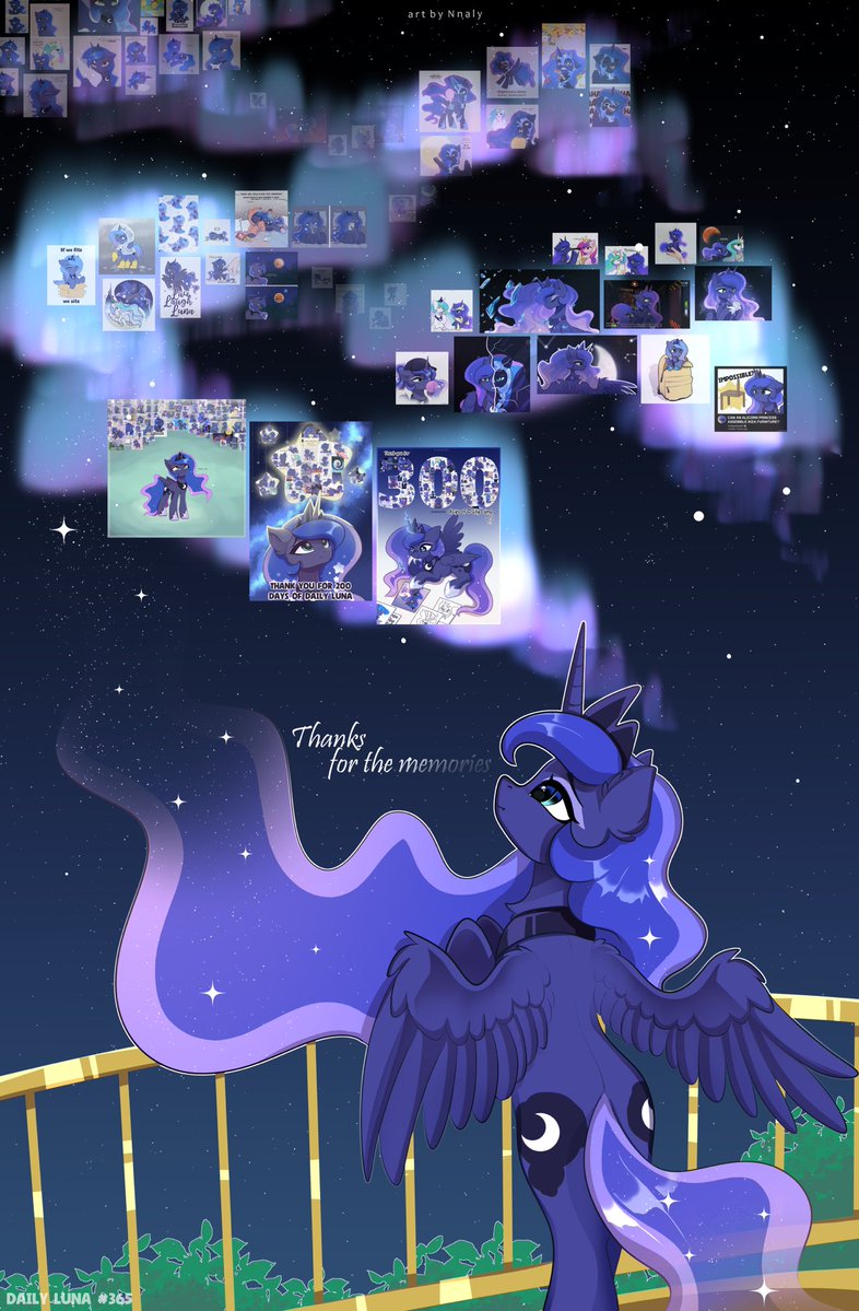 NnalyArt's tweet photo. Day 365 of drawing Princess Luna

#mlp #mylittlepony #dailyluna https://t.co/Kp8ibZrKpd