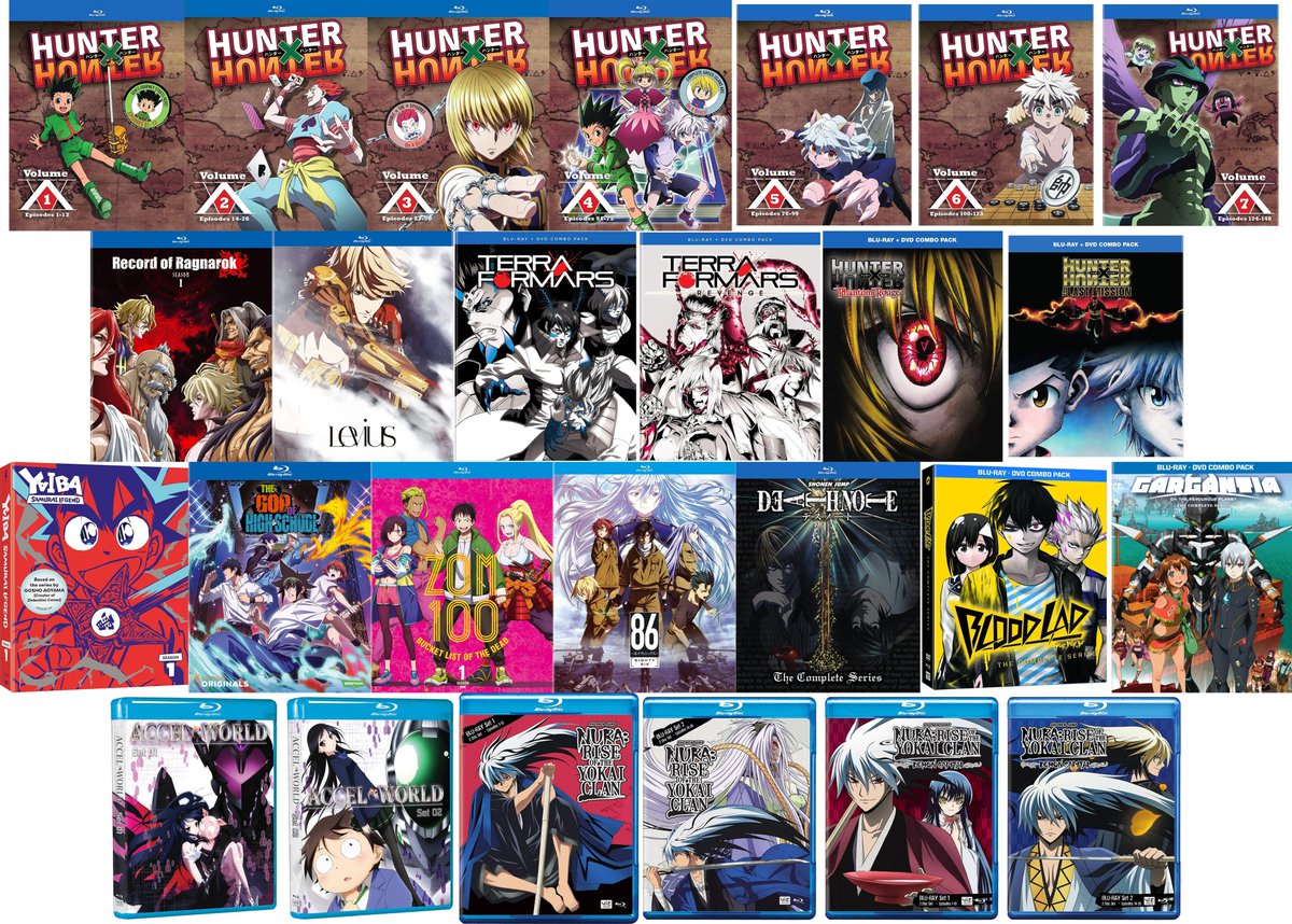 AnimEigo's tweet photo. Over two dozen Viz titles are now available at the MediaOCD store!

https://t.co/kmdq4QRhKm https://t.co/xL4xpbmXPT
