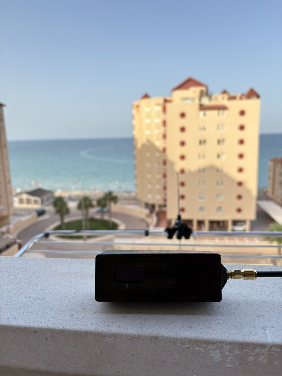 ea4fer's tweet photo. 926km en LoRa APRS!!!!
Murcia (IM97PR) - Córcega (JN41JS) https://t.co/bE3ArF0XJV