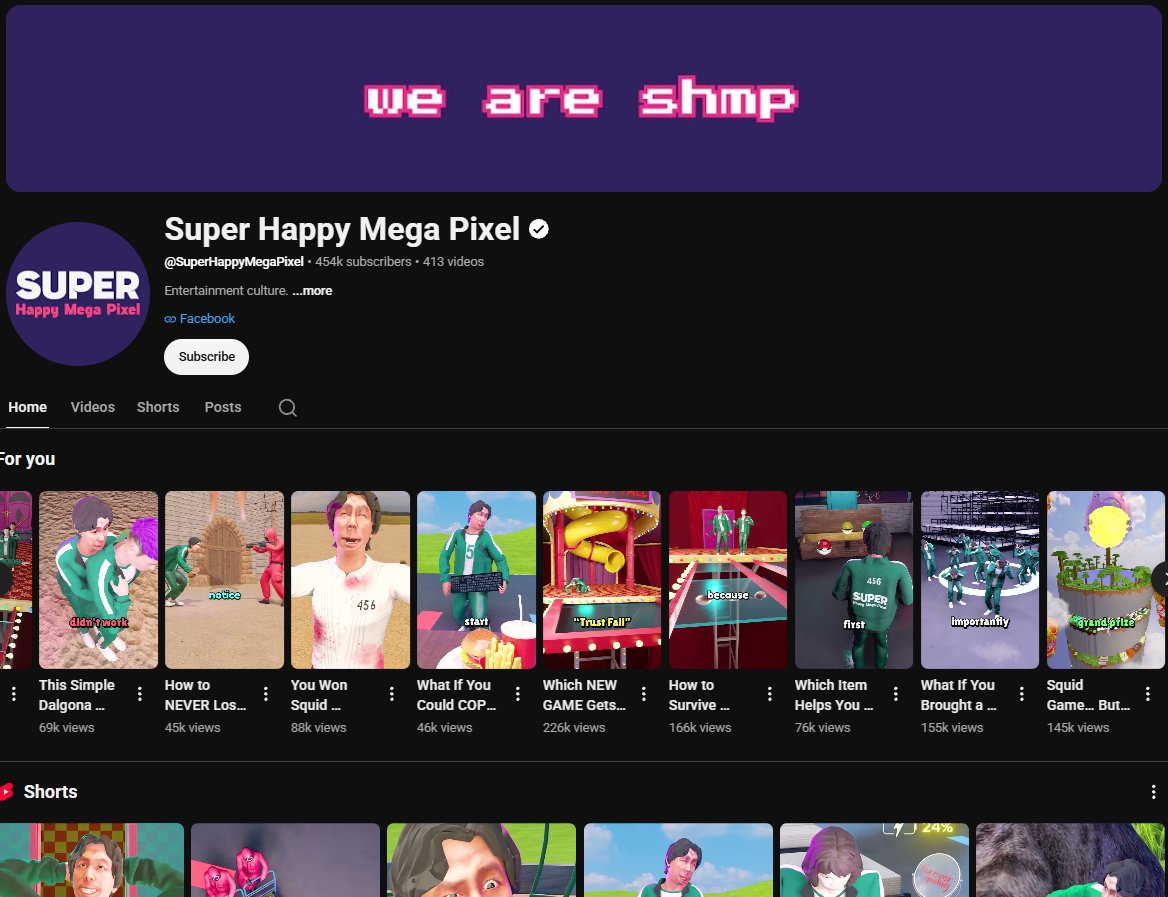 SHMegaPixel's tweet photo. @TeamYouTube our 450K subscriber animation channel was falsely demonetized for “reused content”.

Four people work on this channel, and we’ve spent almost 2 years building it.

We come up with the ideas, write the scripts, and animate everything ourselves. These videos take a long time to make.

We’re now stuck trying to get help. The appeal form isn’t working for us, and our conversations with your AI support keep hanging without a resolution or response.

Could someone please connect us with a human reviewer who can actually look at our case?