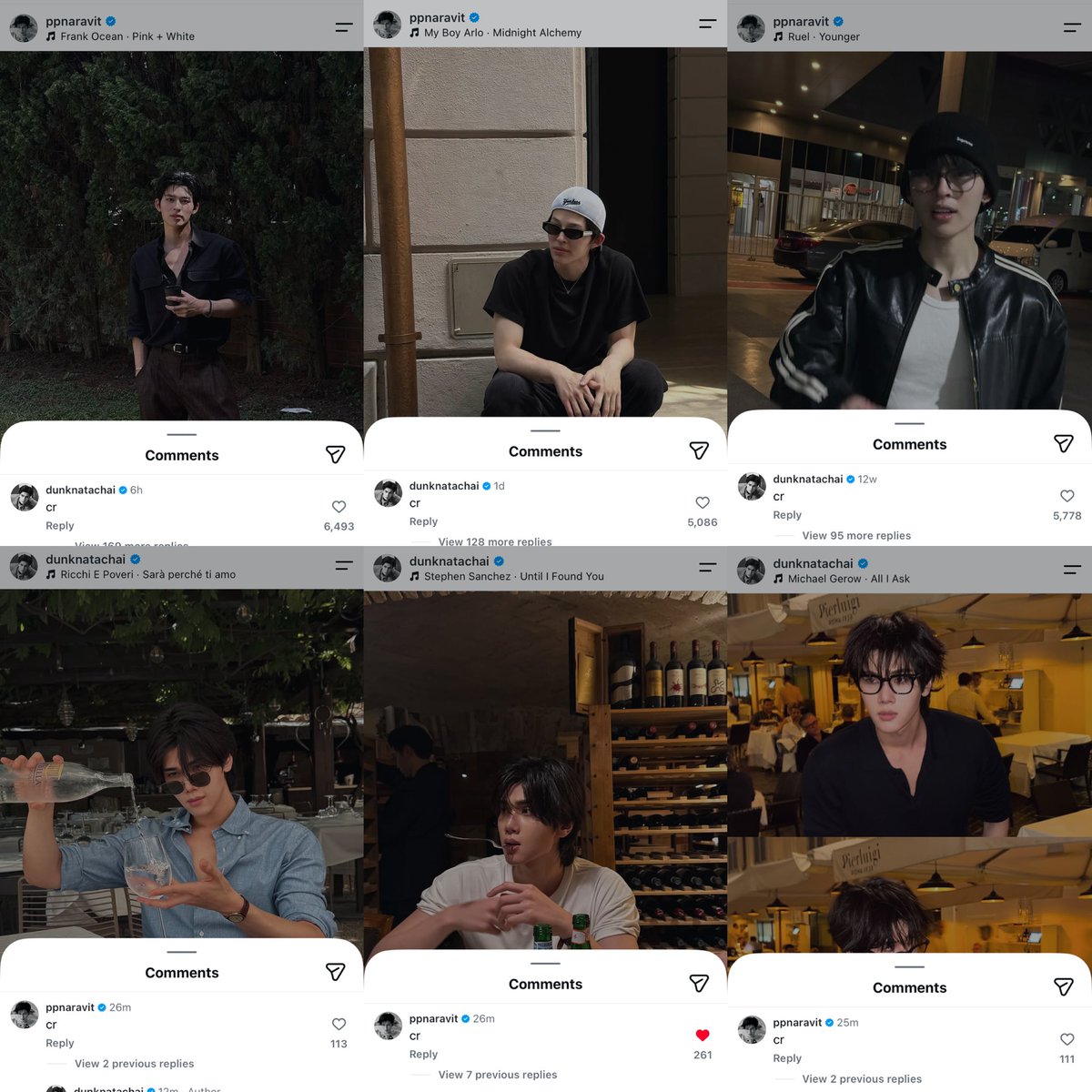 _softaura's tweet photo. this whole giving cr under posts thing is literally never gonna end. is pond taking revenge or what… randomly replied with cr under dunk's post 😂 https://t.co/XgwKKH8cHu