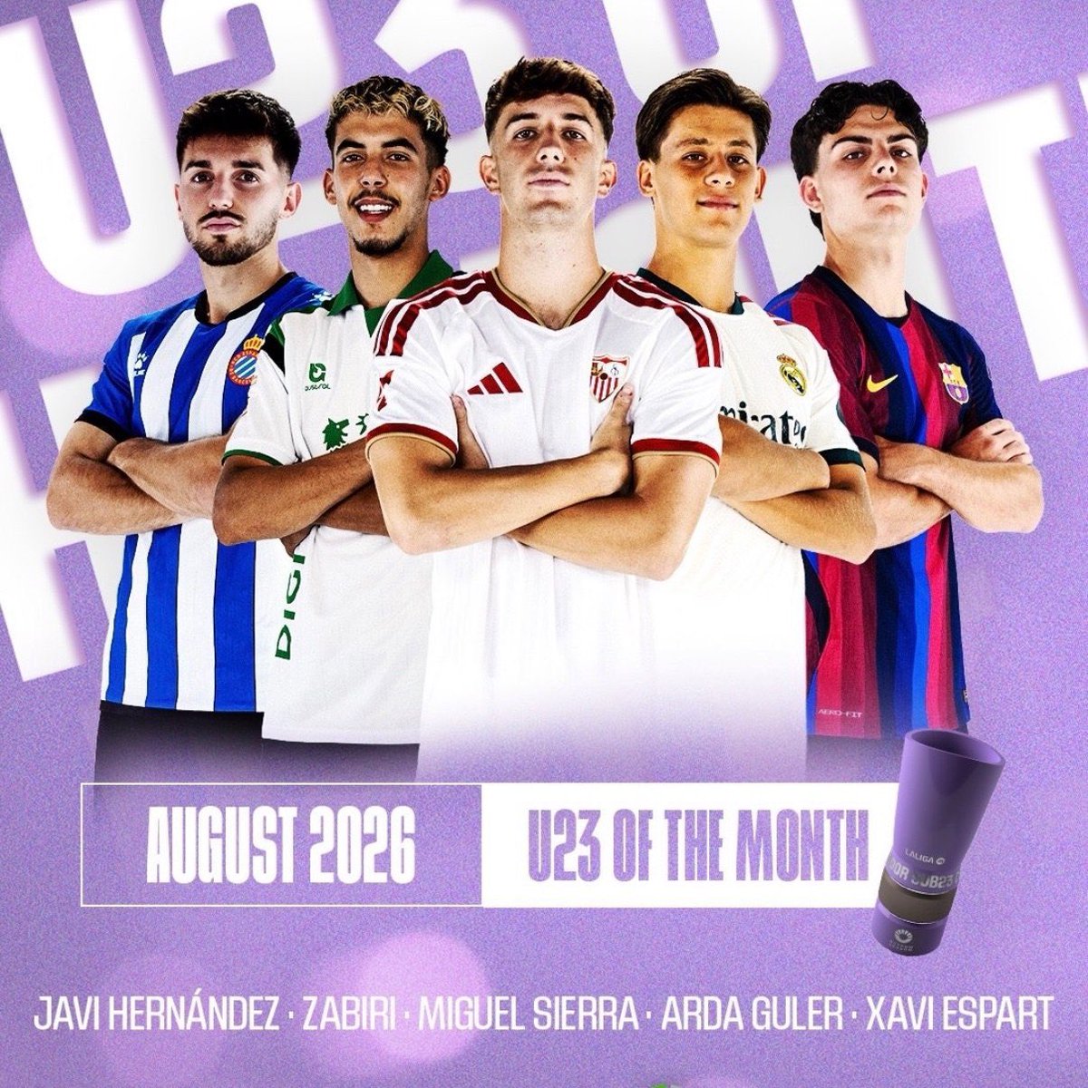 AYEM0001's tweet photo. 🚨 OFFICIAL: Arda Güler nominated for LaLiga U23 POTM. https://t.co/nz8WOvh5qJ