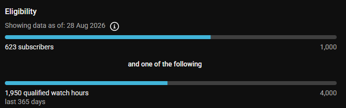 ThePattyverse's tweet photo. OMG I've never had these numbers on YouTube before AAAAA

Can I get there before February?????

Go watch my amazing gaming skills 😤 https://t.co/Zai0FZLRhh