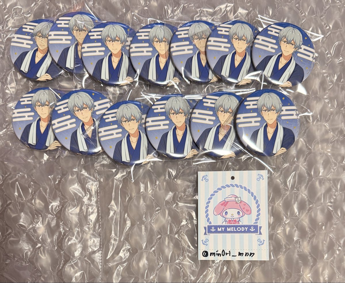 min0ri_mnn's tweet photo. 【譲渡／交換】SideM TRANSCENDENT T@LES  TT リリース記念 
大黒湯 缶バッジ

譲 巻緒 雨彦 夏来 恭二 翔真 北斗 道夫

求 300円
TTバッジ 涼 直央 大吾との交換可能
なにかしらのみのり

交換いただける方いましたらよろしくお願いいたします。 https://t.co/WihsM2ZnRV