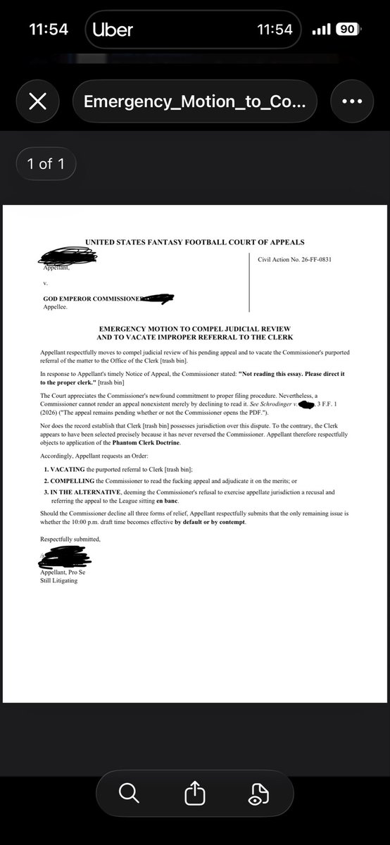 propelforward's tweet photo. Join a fantasy football league with your lawyer friends, they said . It’ll be fun, they said. https://t.co/KE6v9y2C0p