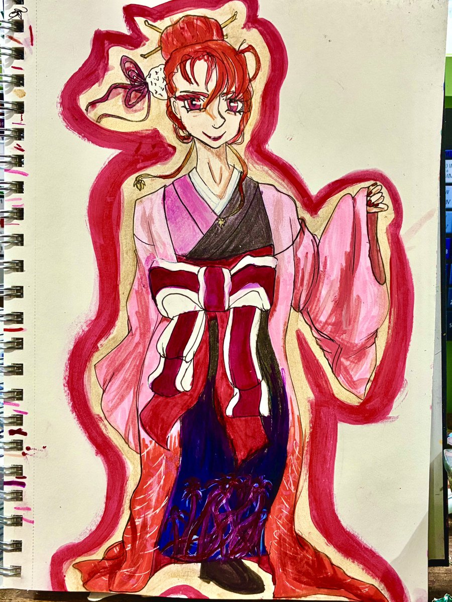 FunkyfroggySoup's tweet photo. She’s so pretty #kouyouozaki #fanart #bsd https://t.co/moILJ9fgrY