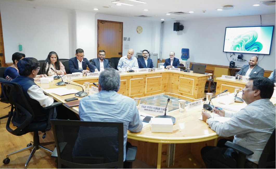 NITIAayog's tweet photo. Prof. Abhay Karandikar, Member, NITI Aayog, chaired a discussion with the American Chamber of Commerce (AMCHAM) in India and representatives from leading technology companies, including Meta, Google, Microsoft, IBM, Intel, Apple and AWS, on AI policy and governance.

The discussion examined the rapidly evolving AI landscape, including generative AI and increasingly autonomous, agentic systems and the need for governance by design, with appropriate safeguards, accountability and human oversight embedded from the outset.

The interaction also focused on balancing innovation, accountability and trust to enable responsible AI development and adoption at scale, while avoiding unnecessary barriers to innovation.

Industry perspectives on emerging challenges and opportunities will contribute to efforts towards an adaptive AI governance framework that evolves with technology and supports responsible innovation.

#AIGovernance #ArtificialIntelligence

@PMOIndia @narendramodi @Rao_InderjitS @MIB_India @PIB_India @DDNewslive @ashoklahiribjp @karandi65 @AmchamIndia