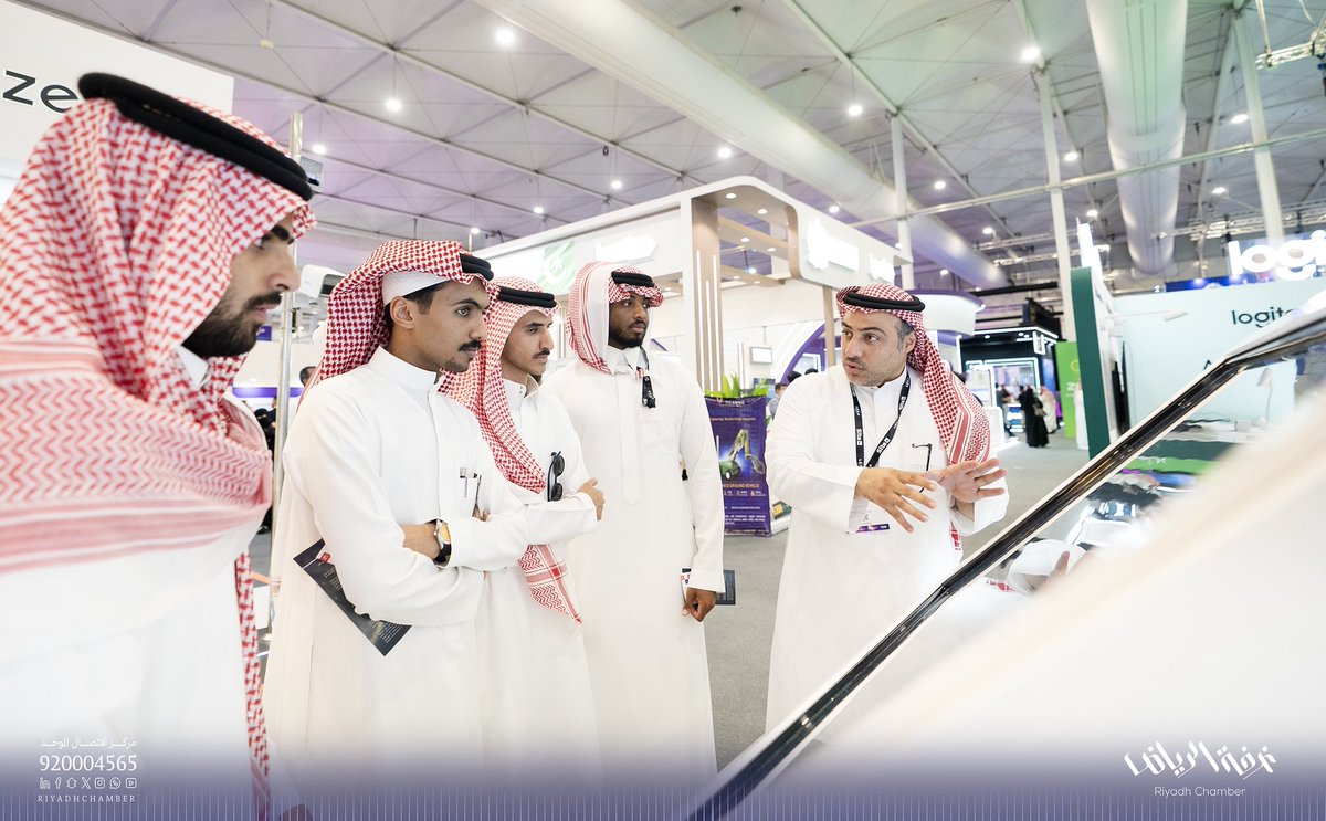 RiyadhChamber's tweet photo. نسعد بدعوتكم لزيارة جناح #غرفة_الرياض في معرض LEAP 2026 للتعرف على خدماتنا ومبادراتنا

رقم الجناح (F.110) صالة رقم (3)

🗓 | 31 اغسطس- 03 سبتمبر 2026م
🕰 | 12:00 -09:00 مساءً
📍 | مركز الرياض للمعارض والمؤتمرات -ملهم

#صوت_اعمالك https://t.co/GnI5WL4uN5