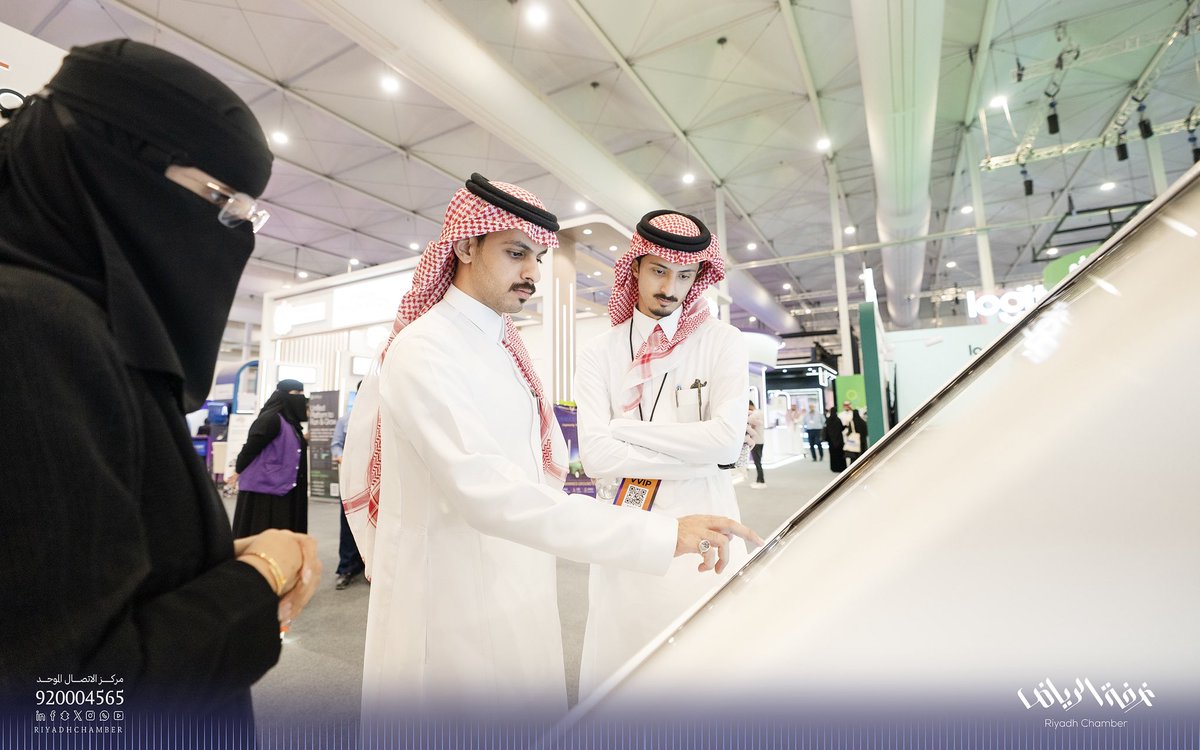 RiyadhChamber's tweet photo. نسعد بدعوتكم لزيارة جناح #غرفة_الرياض في معرض LEAP 2026 للتعرف على خدماتنا ومبادراتنا

رقم الجناح (F.110) صالة رقم (3)

🗓 | 31 اغسطس- 03 سبتمبر 2026م
🕰 | 12:00 -09:00 مساءً
📍 | مركز الرياض للمعارض والمؤتمرات -ملهم

#صوت_اعمالك https://t.co/GnI5WL4uN5