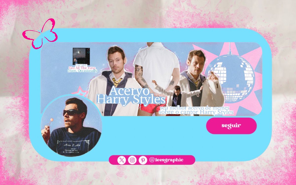 acervinhoharry's tweet photo. o acervo está de carinha nova graças ao design lindoo da @leesgraphic!!

muito obrigada por todo o cuidado com a pack🪩🫶🏻 https://t.co/r8utR05Ze2