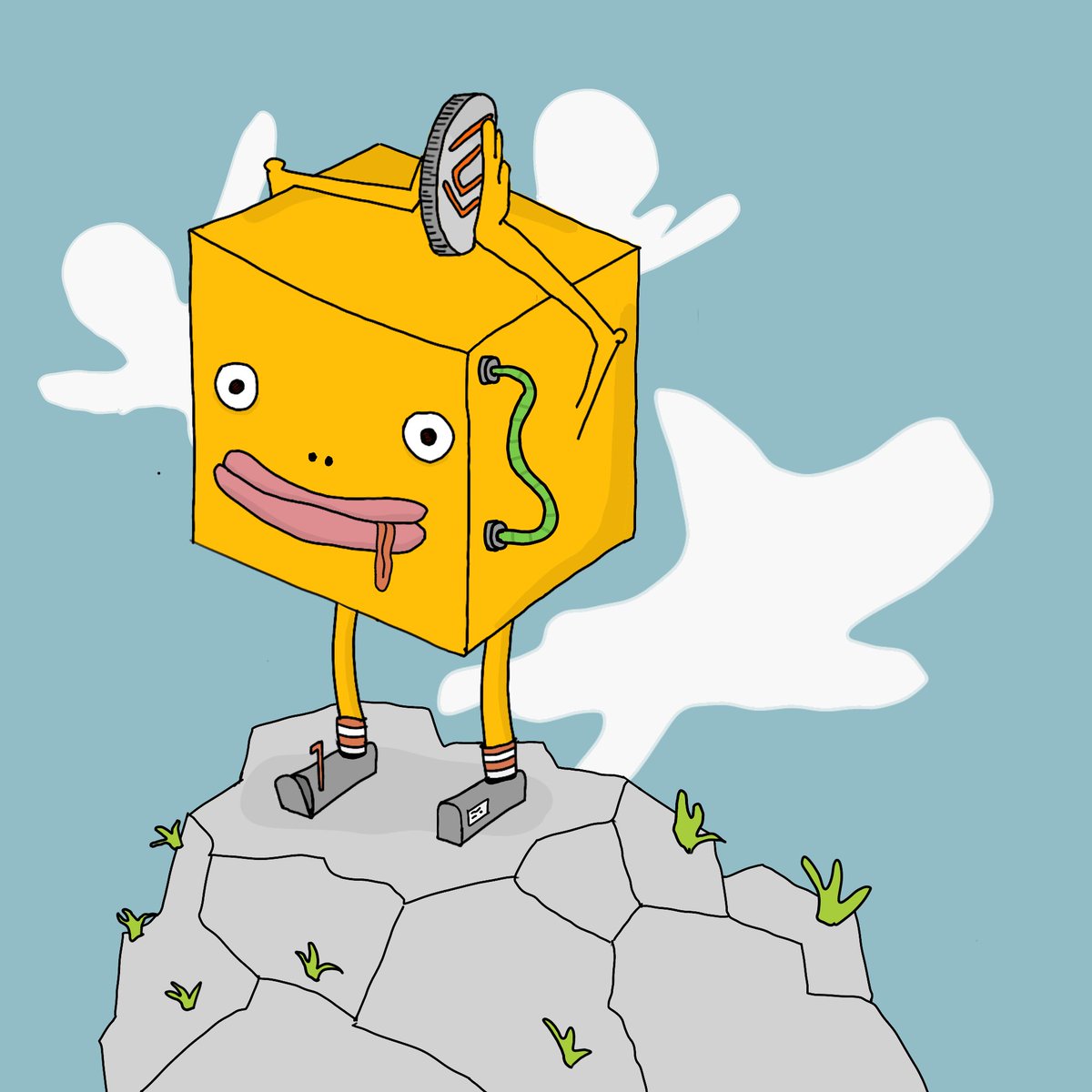 backedmaneva's tweet photo. A really funny drawing sent in by a fan of @EverValueCoin.

I love receiving these kinds of drawings and memes about EVA. https://t.co/DHHGSiMASE