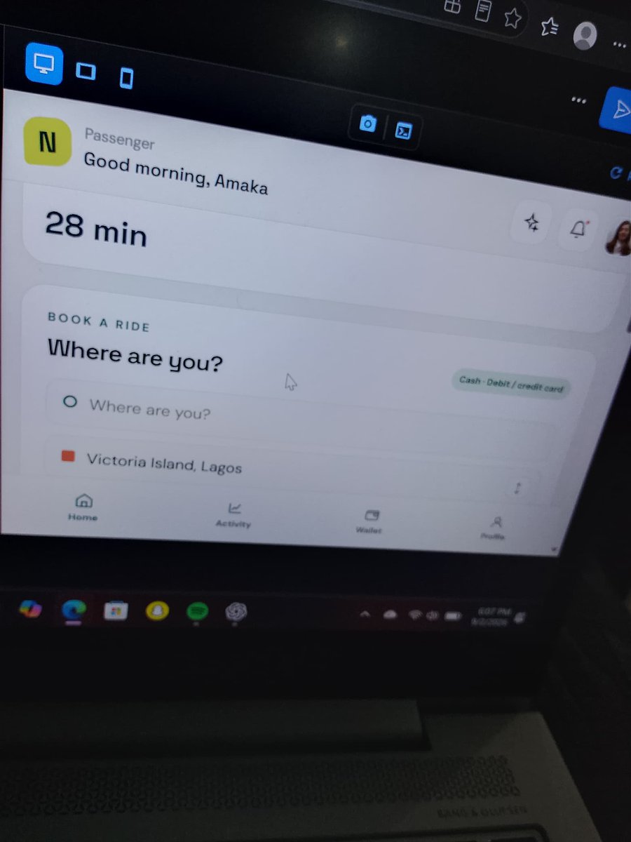 not_alexis_25's tweet photo. đ đ„ A new way to move around Nigeria is coming
From booking a ride to tracking your driver, we're building an experience designed around the way Nigerians actually moved
đ Fast
đ Secure
đ° Affordable
The journey starts here
#naijaride #appbuilder #ridehailing #nigeria https://t.co/tpKwlvRQyJ