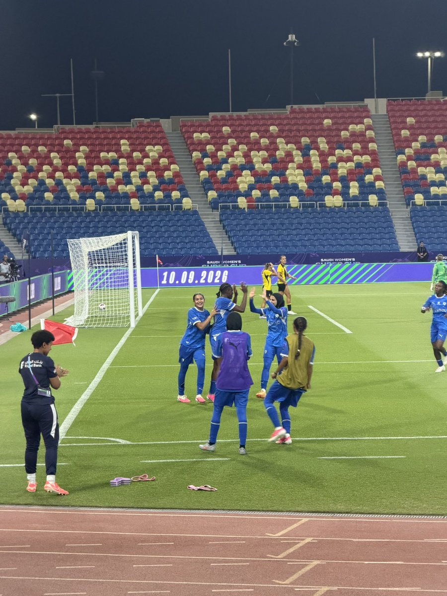 CaptSheshi's tweet photo. A beautiful performance from our ladies, @AsisatOshoala &amp; @UcheibeC, capped off with a winning goal from our very own Agba Baller, @AsisatOshoala, in the Saudi Women’s Super Cup Semi-Finals! 🇳🇬🔥⚽️

Go win that final, girls! 🇳🇬🏆
We’re rooting for you! 💪🏾🦅 https://t.co/SWbTDmlMYe