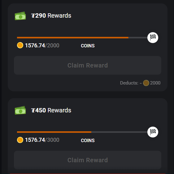 shipitplz's tweet photo. @RedDragonPokerz @CoinPoker_OFF Wow my missions take way more coins..wth https://t.co/VHoIlVCIIj
