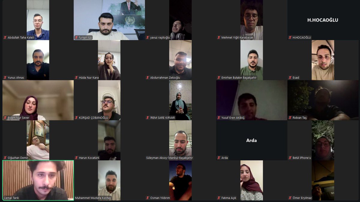 akbasaksehir's tweet photo. Haftalık Yönetim Kurulu Toplantımızı, İlçe Başkanımız @SuleymanAksoyy’un başkanlığında ve İl Yönetim Kurulu Üyemiz @MMKiziltas ’ın katılımıyla online olarak gerçekleştirdik. 💻

Yeni haftanın hedeflerini ve çalışmalarımızı istişare ederek, durmadan, yorulmadan Başakşehir’imiz için çalışmaya devam ediyoruz!