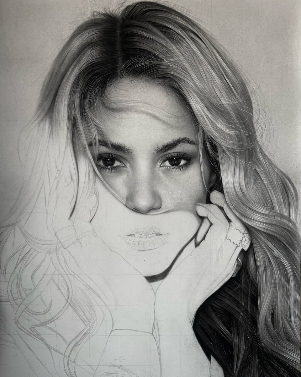 ShakiraMedia's tweet photo. ✏️🎨 Take a look at this beautiful Shakira portrait by @TerezaRolkova! https://t.co/soOXoEYVsc