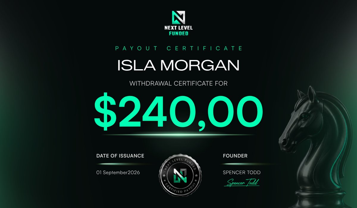 NextLvlFunded's tweet photo. ANOTHER BATCH OF PAYOUTS! 

They just keep stacking! https://t.co/xwU9jrWk2T