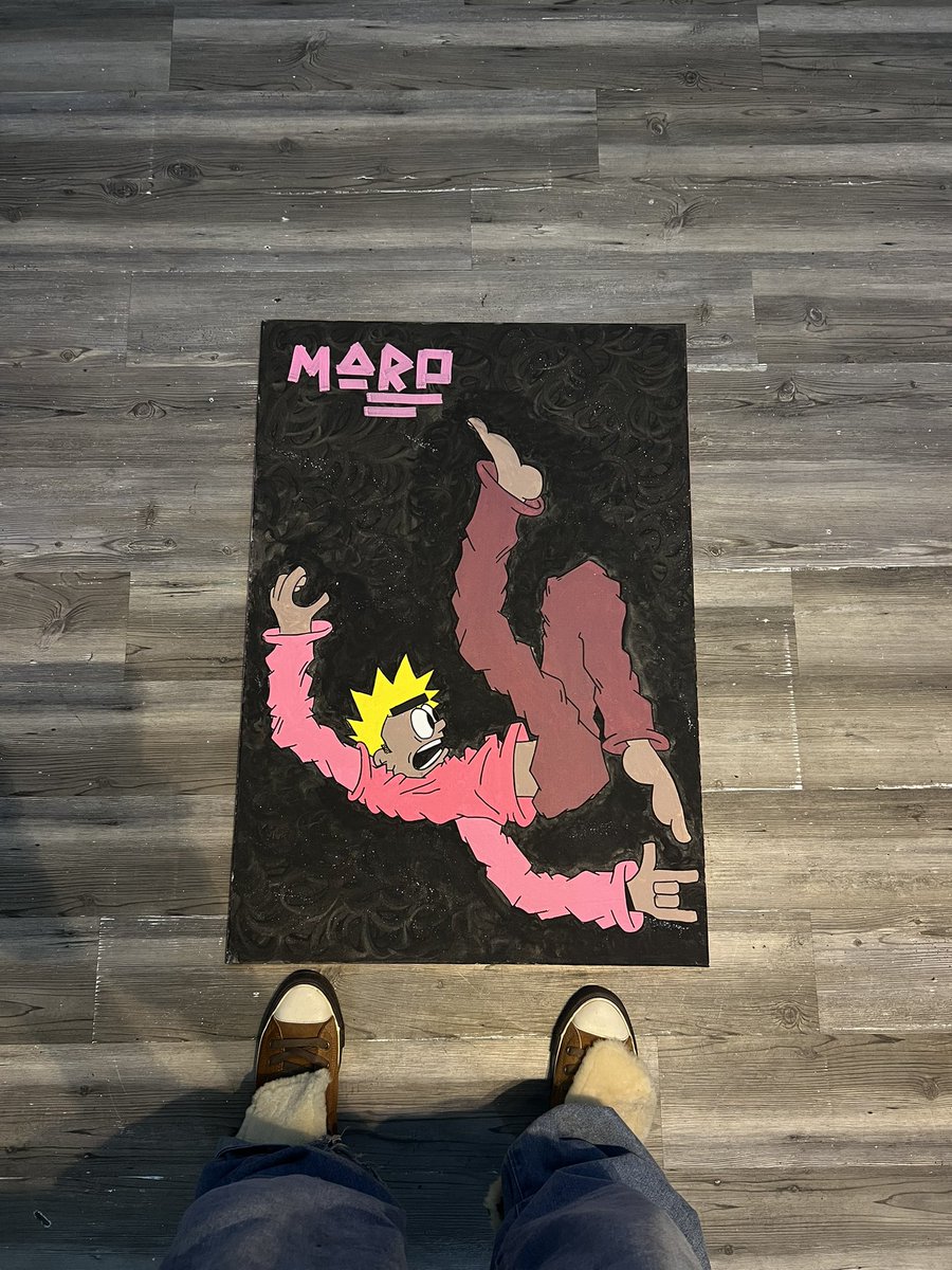 the_onlymaro's tweet photo. Paintings I made for my newest collection “THE STATE OF THE MIND” https://t.co/6VpjXmK2mm