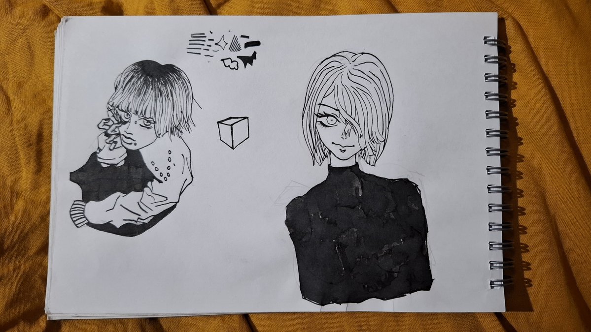 Solomonw9zc's tweet photo. I have completed the drawing of the spy. I also decided to show my old art.
#art #spy #animegirl #teamfortress https://t.co/UTlLflYboF