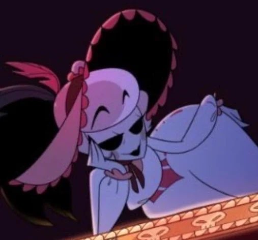 hashbrownm0tel_'s tweet photo. I don’t get why there has been so much ai slop edits of Hazbin ladies lately when they are literally all perfect the way they are?!💔 https://t.co/6XBx2TNAEi