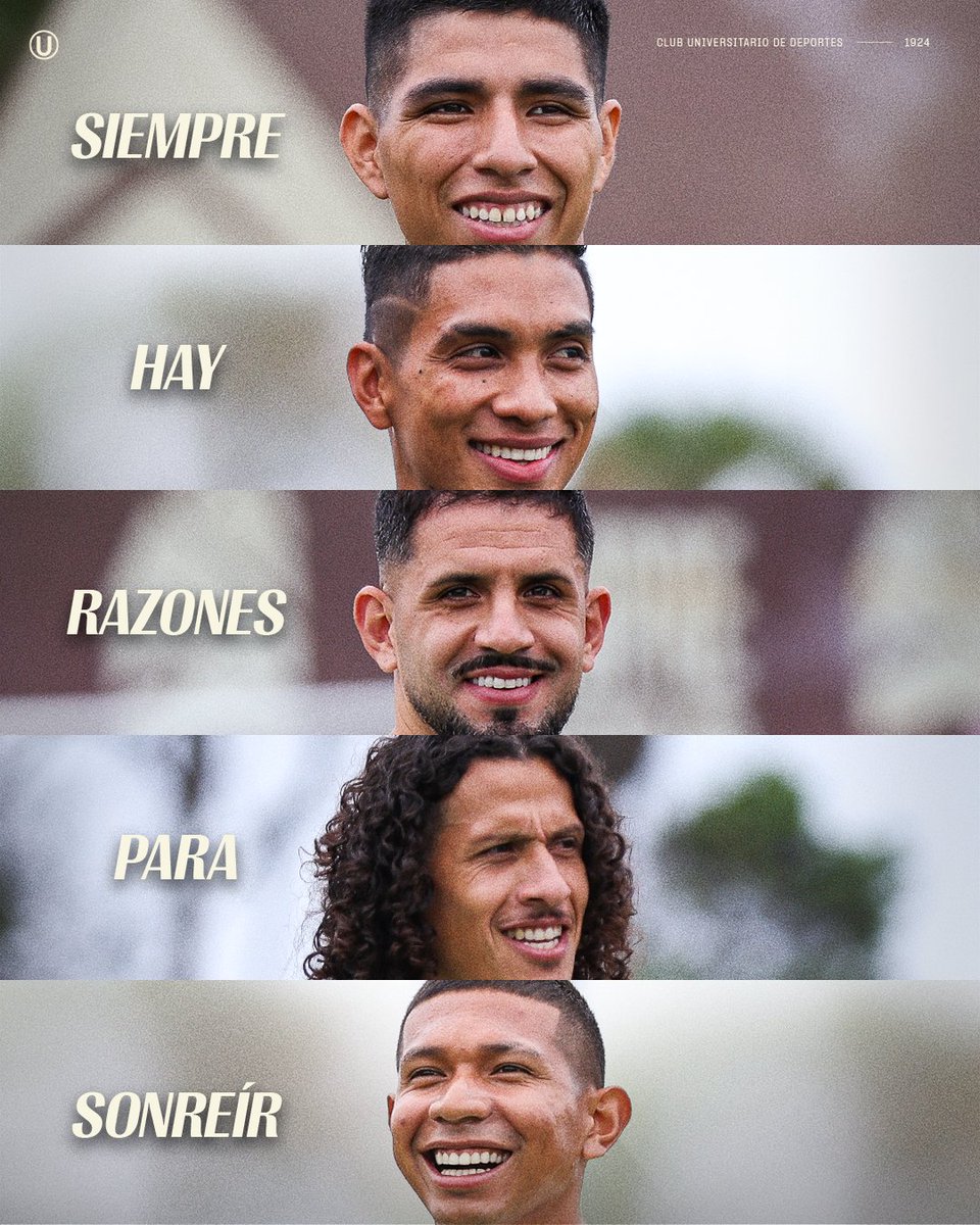 Universitario's tweet photo. 😁💛

🎟️ ¡Este sábado nos reencontramos en casa! ▶️ https://t.co/YwD9g6d2NH

#UnidosOtraVez
#ConLaUsiempre https://t.co/4C9zLcrbWc