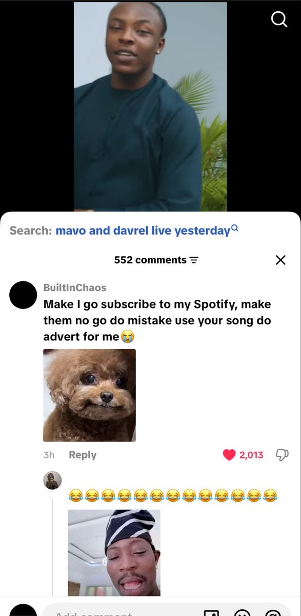 ChrisEnoidem's tweet photo. TikToker bash Davrel  on his upcoming release he posted on TikTok https://t.co/QPP0I8jwrK