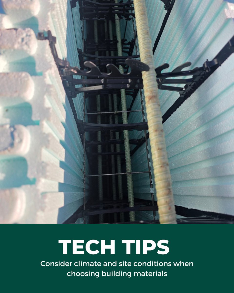 PrairieICF's tweet photo. We talk a lot about building for the future, and that includes what goes inside the concrete.

ICF + MST-BAR means:
👉 EPS helps protect concrete from ground conditions and temperature swings
👉 Strong bond to concrete
👉 Won’t rust or corrode https://t.co/JHAfl6utSJ
