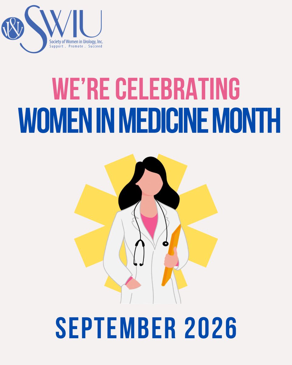 SWIUorg's tweet photo. Happy Women in Medicine month! https://t.co/dUQLRKeFk5