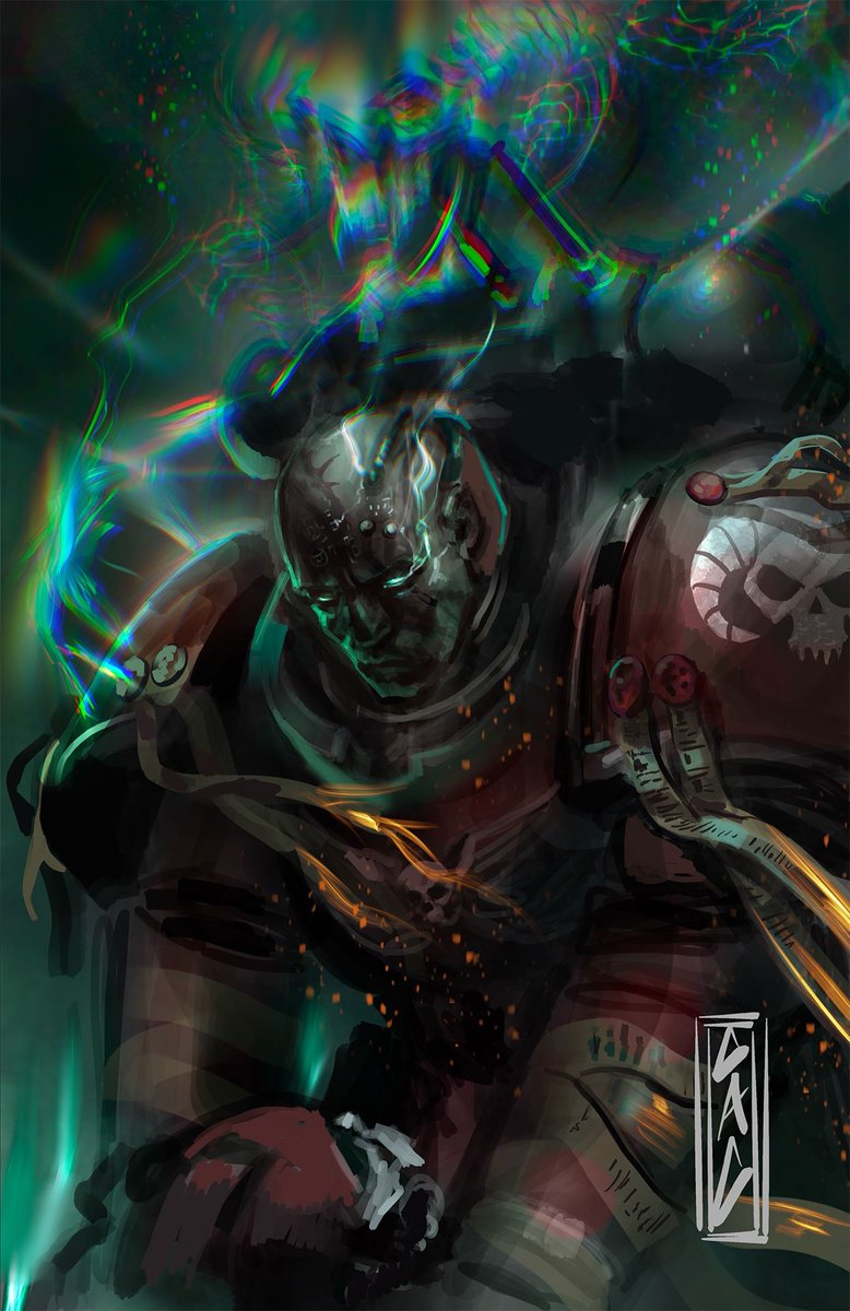 40KEternityGate's tweet photo. Exorcists by Chase Curtis
(pkcac)
https://t.co/2gS6Fdloqv
#AdeptusAstartes #SpaceMarines #Exorcists #Librarians #Psykers #WarhammerArt #Warhammer #Warhammer40K #40K https://t.co/SyeWfXo5wQ