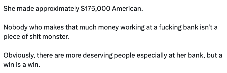 CartoonsHateHer's tweet photo. Life must really suck in NYC...nobody will date you unless you make $200K at which point the proletariat agree you should be put down like a dog. https://t.co/NZMqDsuOH3