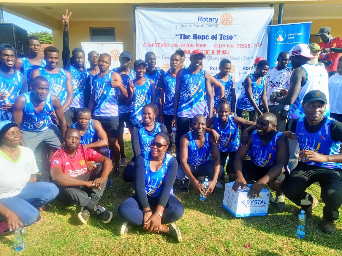 RotarySorotic's tweet photo. On Sunday the 30th or August 2026, RC of Soroti Central together with All partners participated in the cancer run https://t.co/5HrYN2pf1G