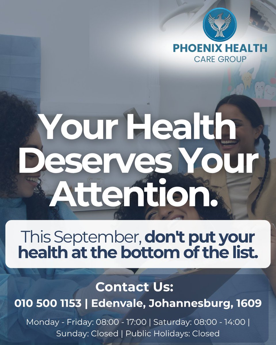 Phoenix_HCG's tweet photo. One appointment. One screening. One important step towards taking better care of yourself.

This September, don’t put your health at the bottom of the list. 💕 Prioritise you.

#CervicalCancerAwareness #WomensHealth #WomenEmpowered #PhoenixHealthcare https://t.co/wNtNSSaeY9