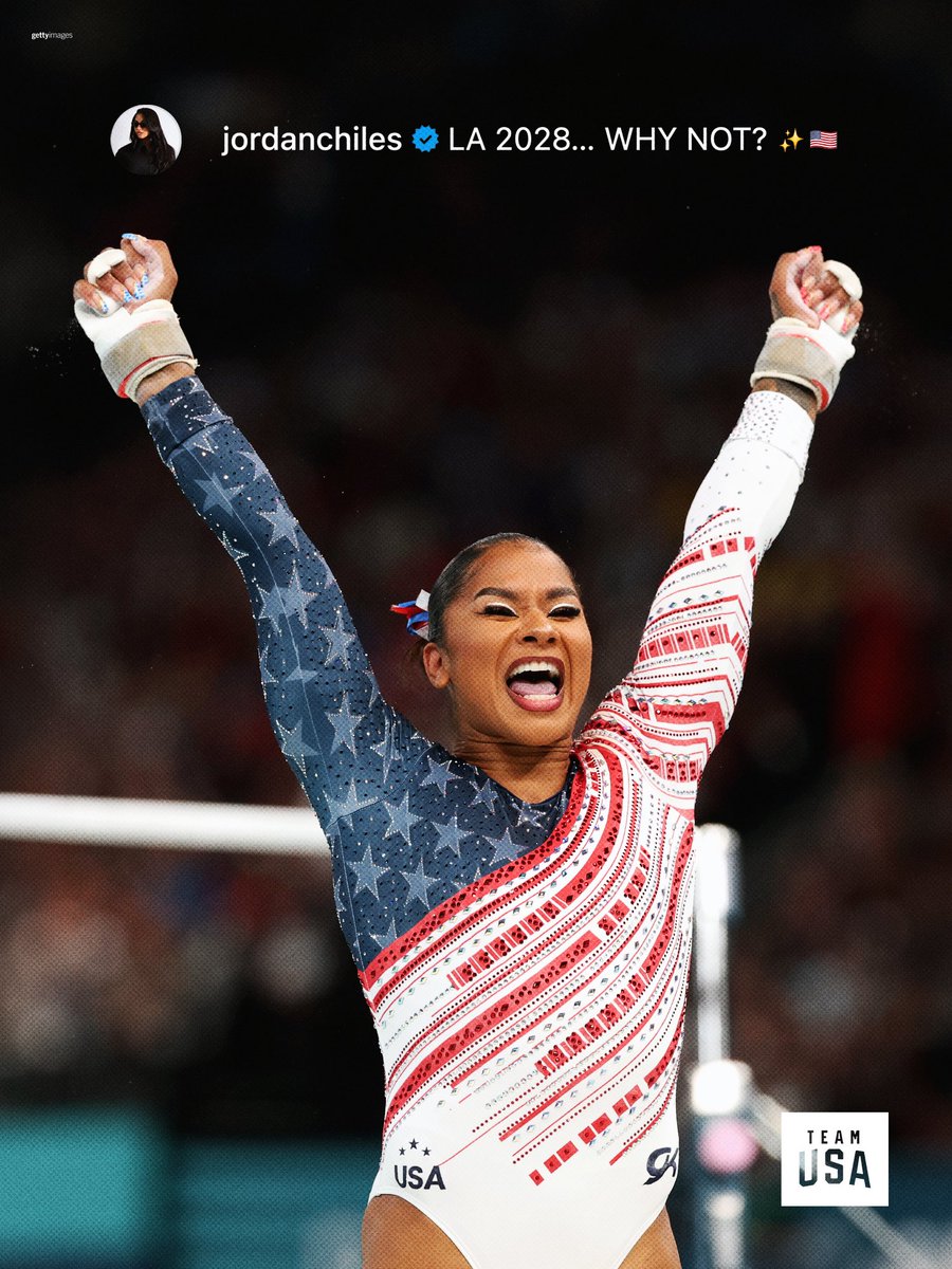 TeamUSA's tweet photo. The dream is still there ✨

@ChilesJordan is on the road to @LA28. https://t.co/9ri2AmBw0z
